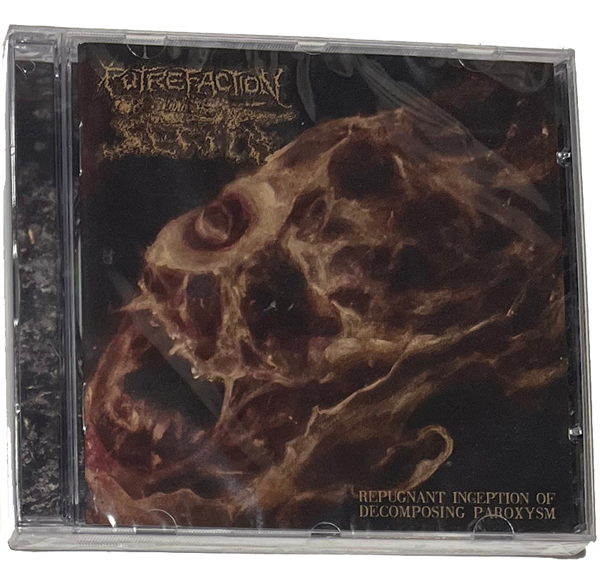 Putrefaction Sets In " Repugnant Inception Of Decomposing Paroxysm " CD