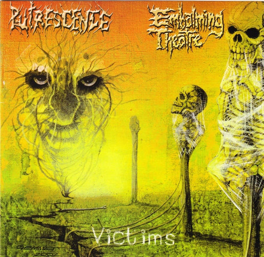 Putrescence / Embalming Theatre - Split 7" ep