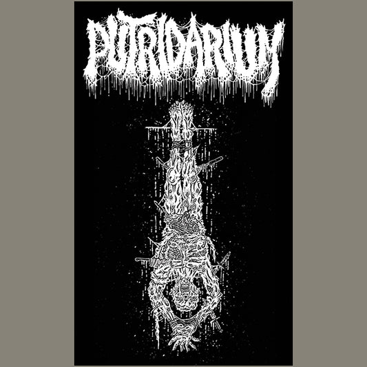 Putridarium " Inverted Burial Perversion " Banner / Flag / Tapestry