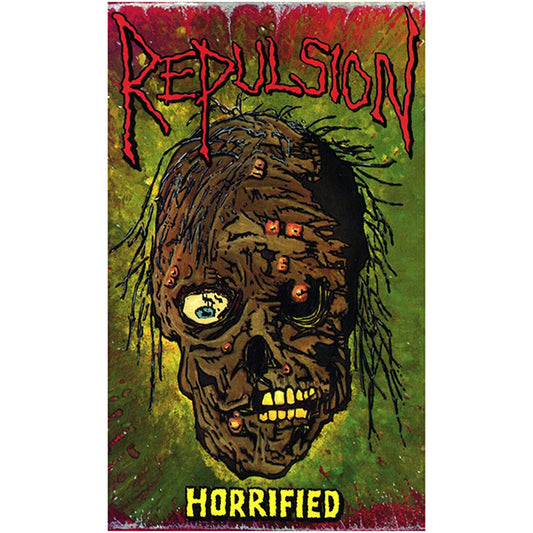 Repulsion " Horrified " Flag Banner Tapestry