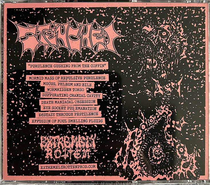 Stenched "Purulence Gushing a From a Coffin" CD