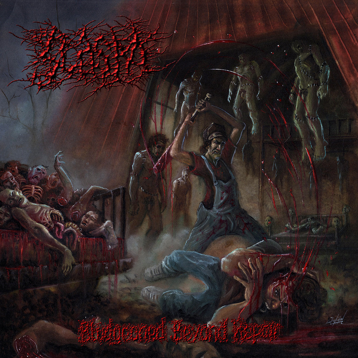 Scasm " Bludgeoned Beyond Repair " CD