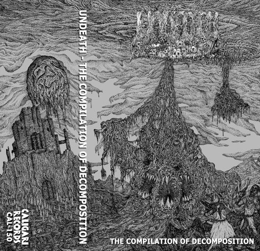 Undeath  " The Compilation of Decomposition " Cassette Tape