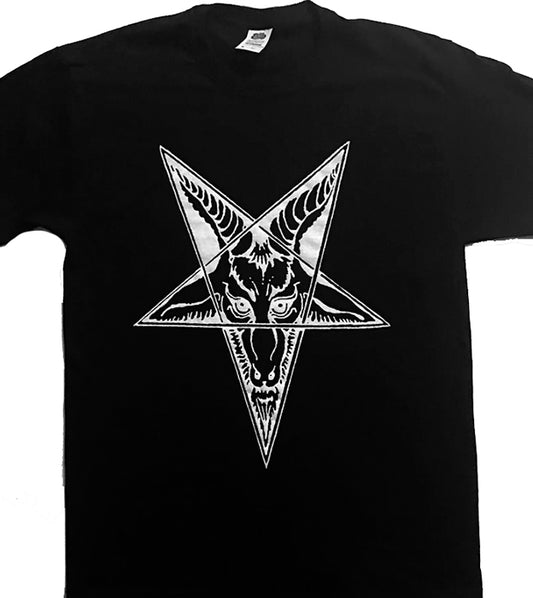 cheaper than blackcraft dark evil T shirt tee satanic SATAN halloween goat costume