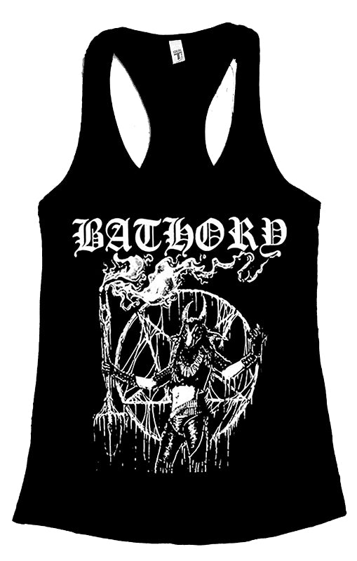 Bathory " Satan is my master " Racerback Ladies Tanktop black metal ladies tank