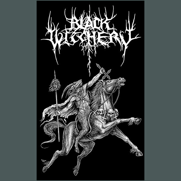 black witchery flag black metal blasphemy moyen like art flag graveyard revenge satan