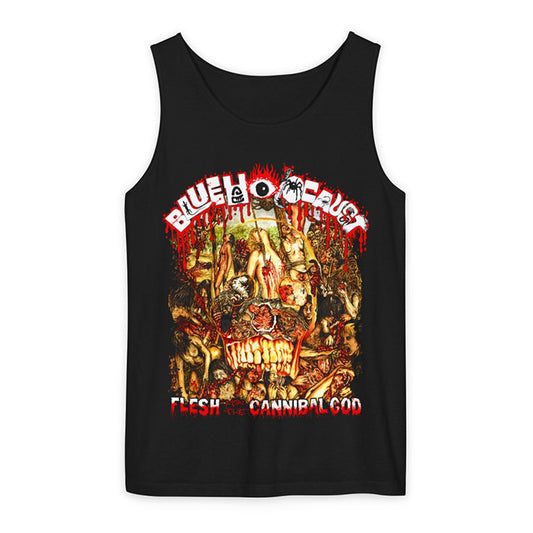 Blue Holocaust "Flesh For The Cannibal God" Tank Top