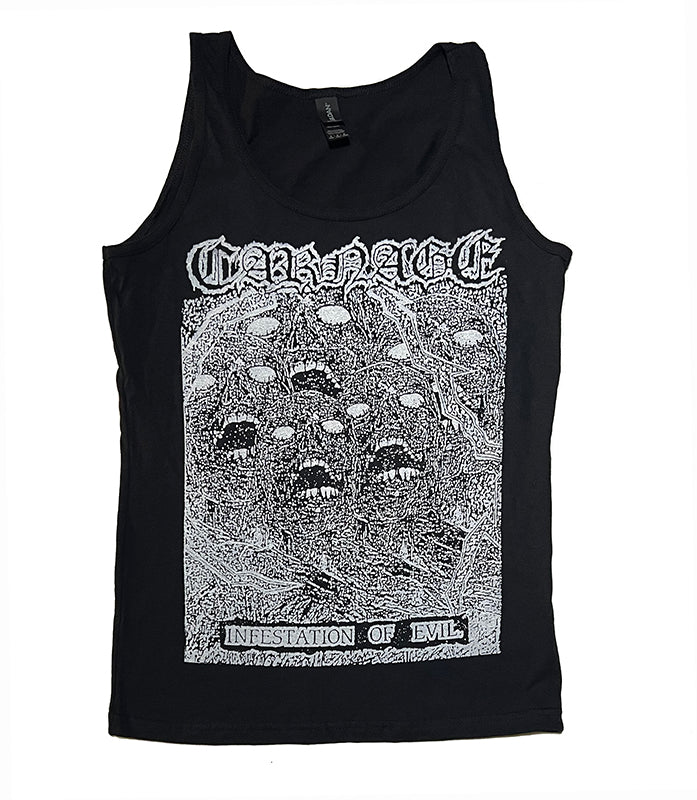 Carnage " Infestation Of Evil " Demo  tank top womens ladies swedish death metal ladies tank