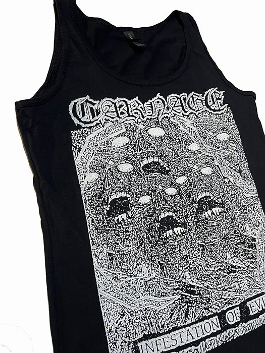 Carnage " Infestation Of Evil " Demo  tank top womens ladies swedish death metal ladies tanktop