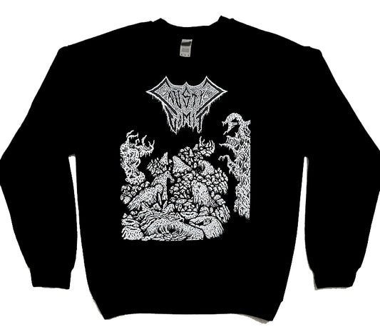 Caustic Vomit " Eloquent Requiems of Necrotic Decadence " Fleece Sweatshirt