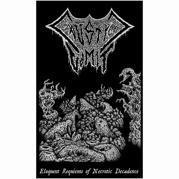 Caustic Vomit " Eloquent Requiems of Necrotic Decadence " Flag / Banner / Tapestry death metal Disma Ceremonium LP