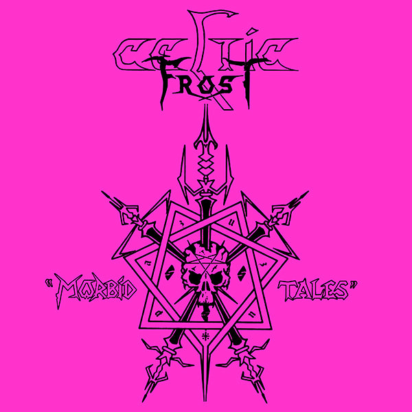 Celtic Frost " Morbid Tales " Pink Flag / Banner / Tapestry