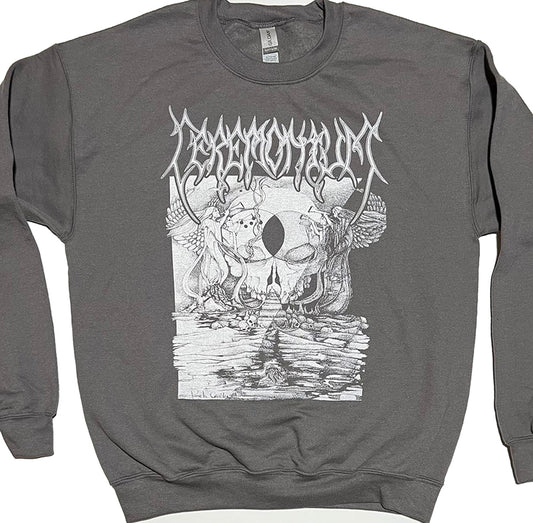 Ceremonium " Nightfall In Heaven " Gray sweatshirt