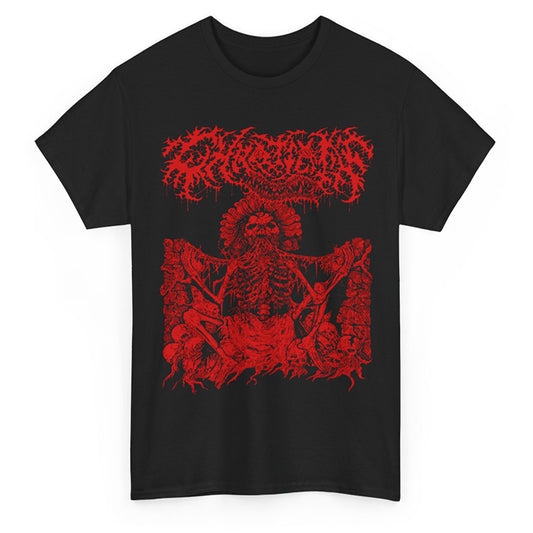 Chaotian " Divine Suffering " T shirt Red
