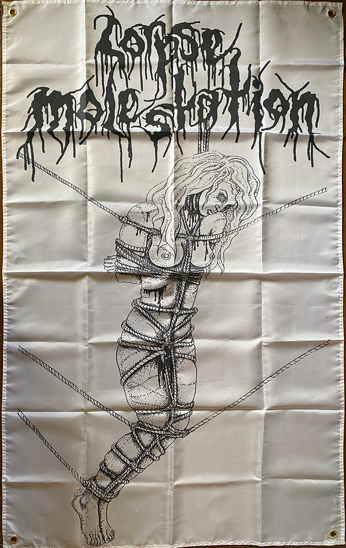 Corpse Molestation " Holocaust Wolves of the Apocalypse " Banner /  Flag / Tapestry