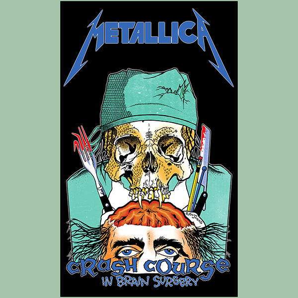 Crash Course In Brain Surgery -Tapestry /  Flag / Banner