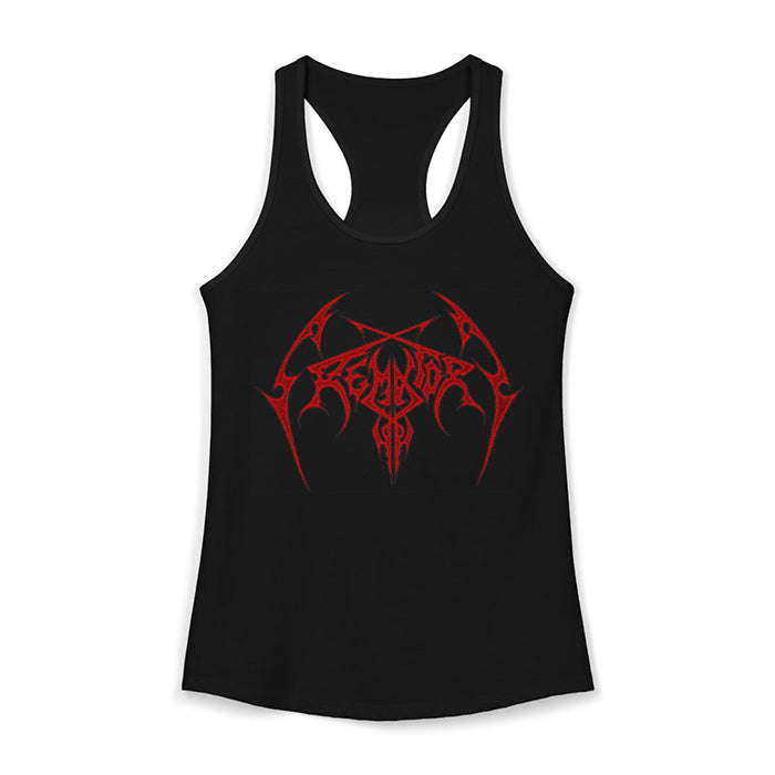 Crematory " Logo " Ladies Racerback Tank Top Red