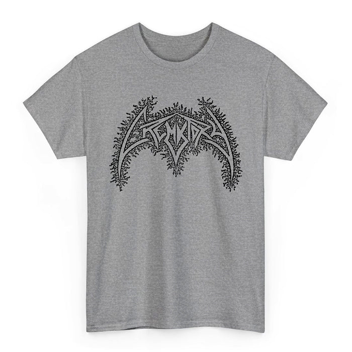 Crematory " Exordium " Logo T shirt Athletic Gray