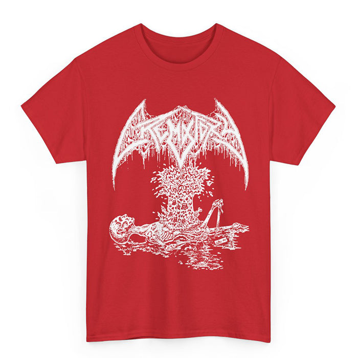 Crematory Exploding Chest T shirt Red