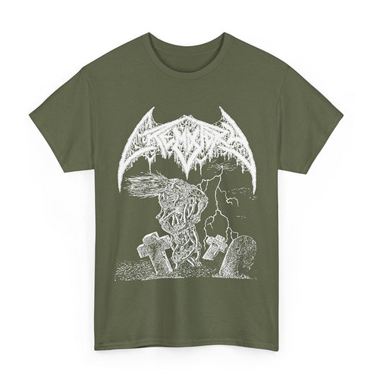 Crematory "Wrath from The Unknown" T shirt Military Green