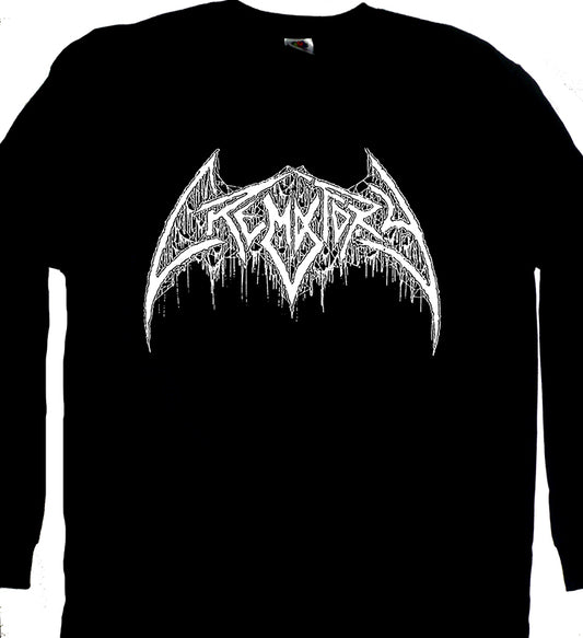 Crematory " Logo " Long Sleeve T SHIRT swedish death metal 