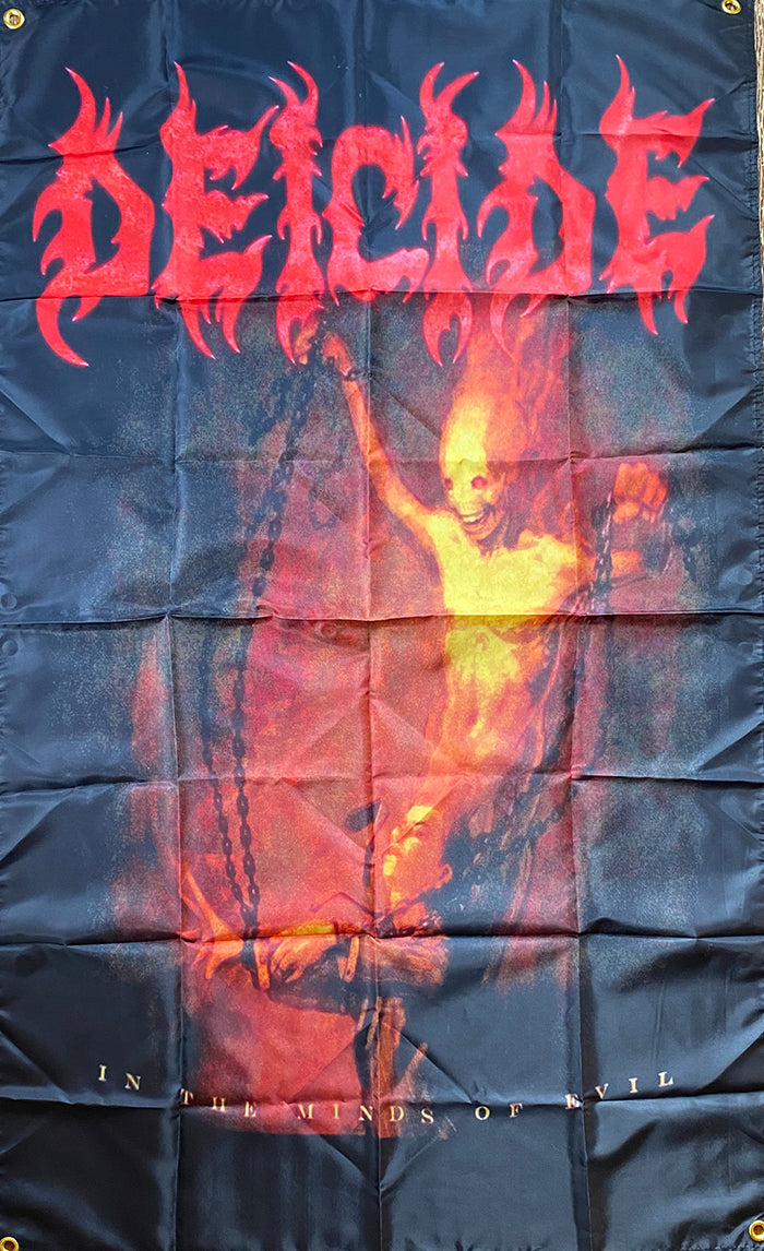 Deicide  "In The Minds of Evil  "  Flag /  Banner / Tapestry