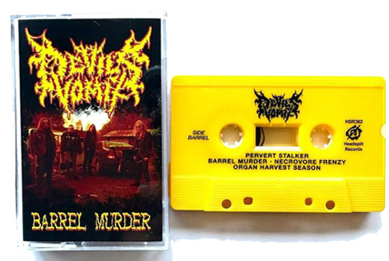 devils murder barrel murder tape death metal headsplit reccords death metal tape