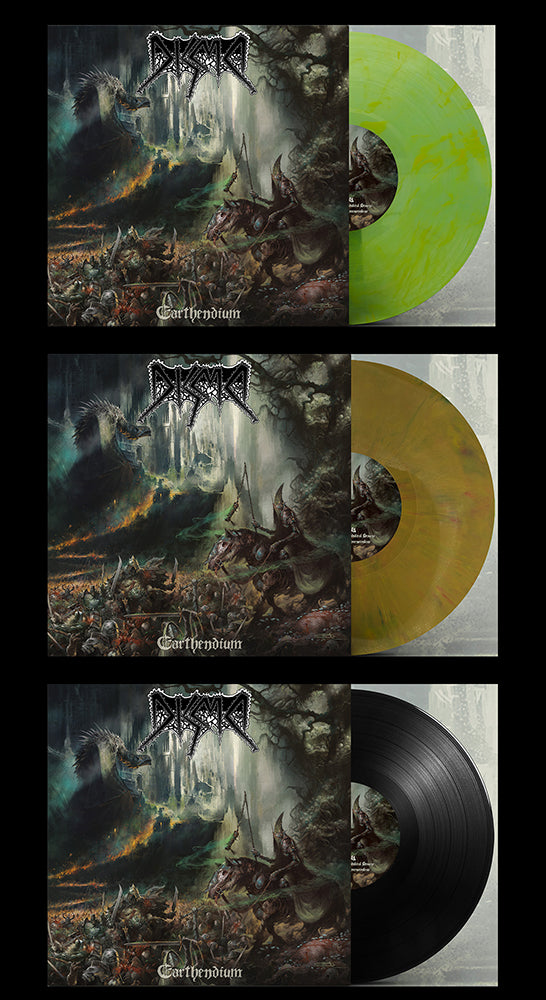 Disma " Earthendium "  LP -    All three color Combo DEAL