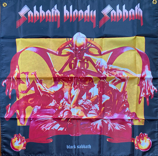 Black Sabbath" Sabbath Bloody Sabbath " Flag / Tapestry / Banner heavy metal