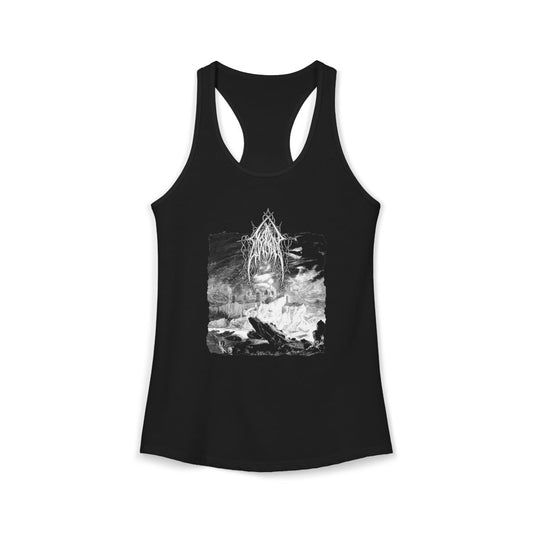 Evoken  "Shades of Night Descending" Ladies Racerback Tank Top