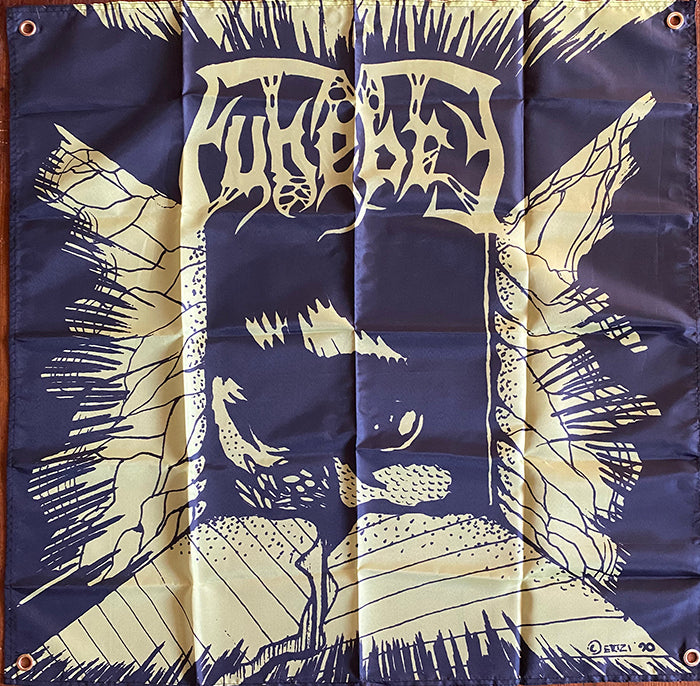 Funebre " Brainspoon  " Flag / Banner / Tapestry