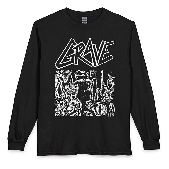 Grave " Anatomia Corporis Humani " Demo Long Sleeve T shirt