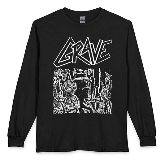 Grave " Anatomia Corporis Humani " Demo Long Sleeve T shirt