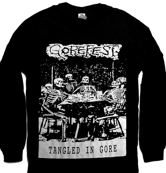 Gorefest " Tangled In Gore " Longsleeve T shirt