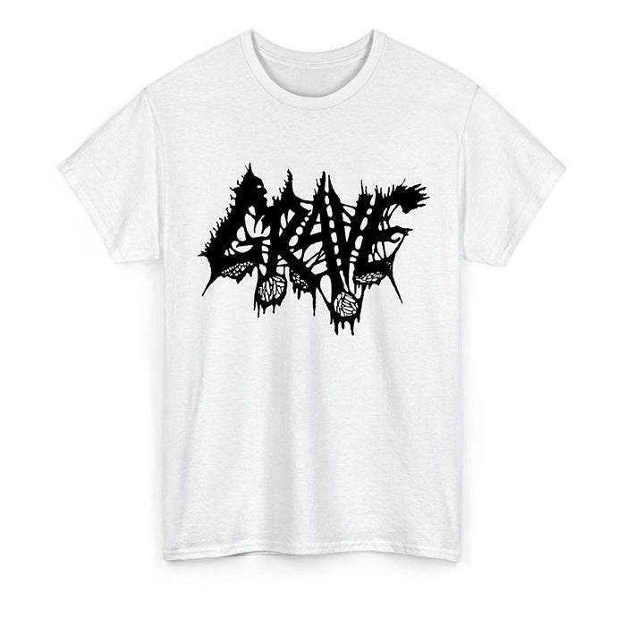 Grave " Logo "  T shirt White