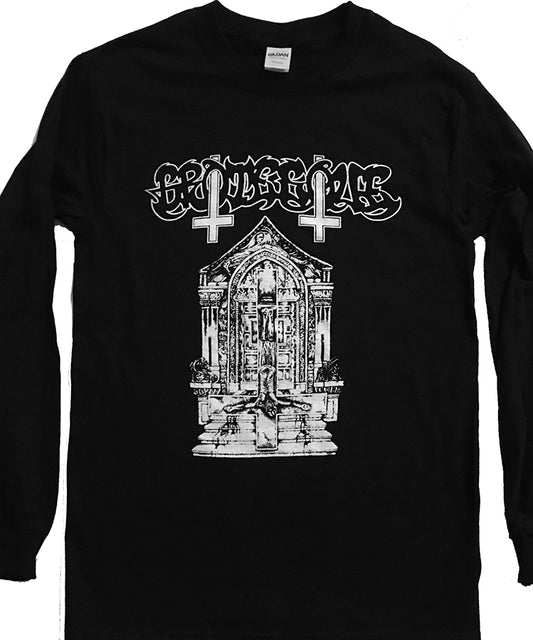 Grotesque " Ripped From The Cross " Long Sleeve T shirt 