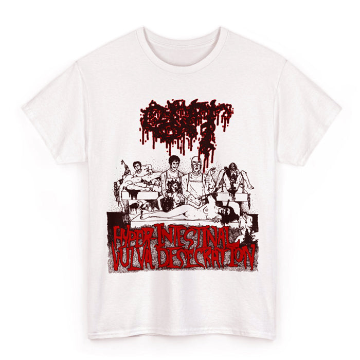 Gut " Hyper-Intestinal Vulva Desecration " Tshirt