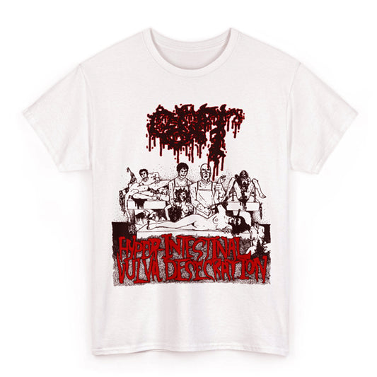 Gut " Hyper-Intestinal Vulva Desecration " Tshirt