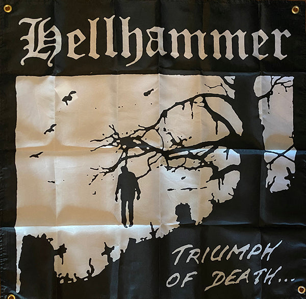 flag banner hellhammer celtic frost demo tape cult black meta; death thrash