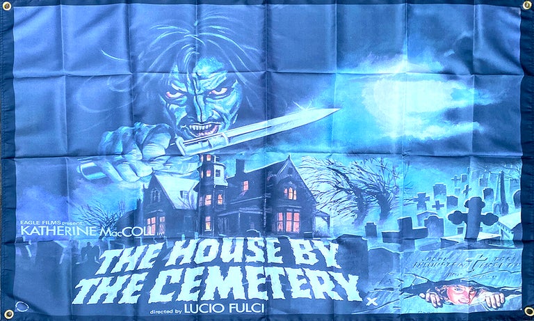 House By the Cemetery Flag horror fulci gore the beyond Argento