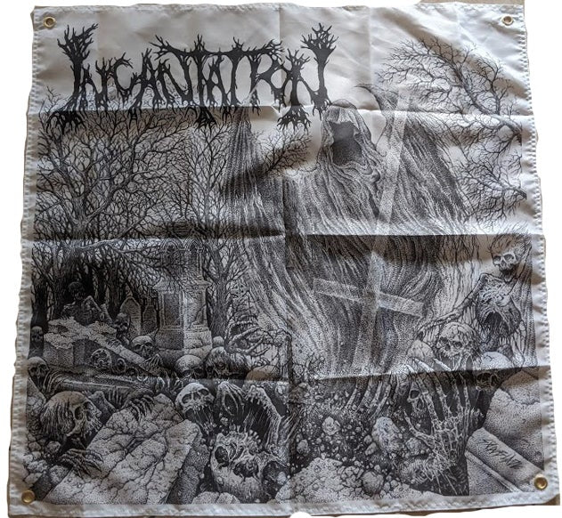 Incantation " Rotting "  - Banner / Tapestry / Flag