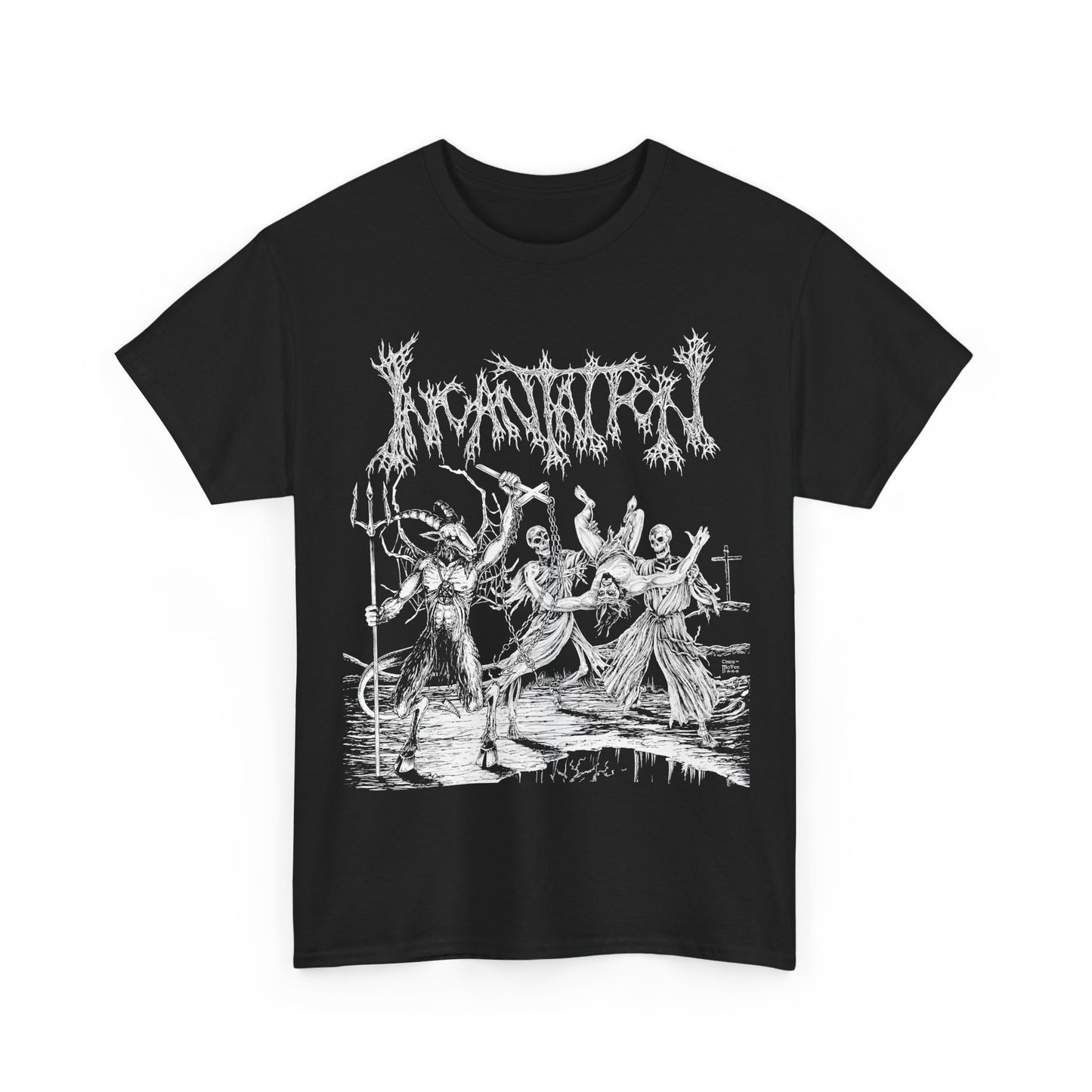 Incantation " Blasphemous Cremation " T shirt