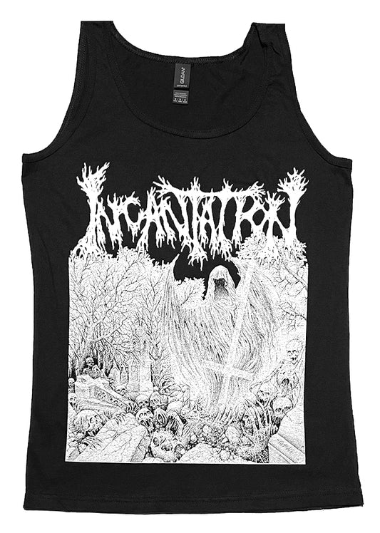 Incantation " Rotting Spiritual Embodiment " Ladies Tank Top T shirt