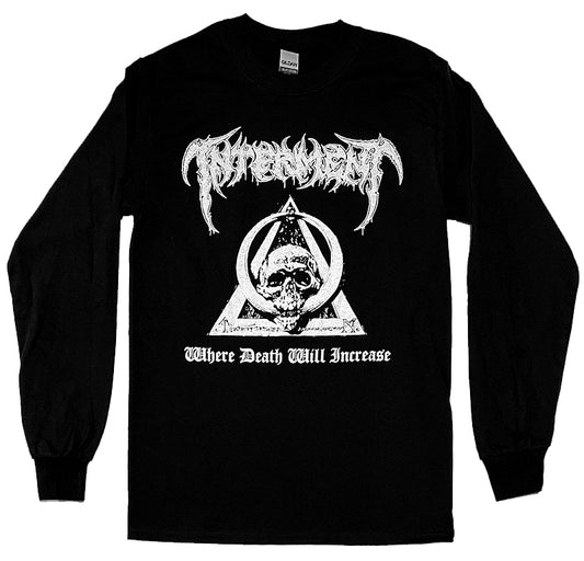 Interment " Where Death Will Increase " Longsleeve T-shirt