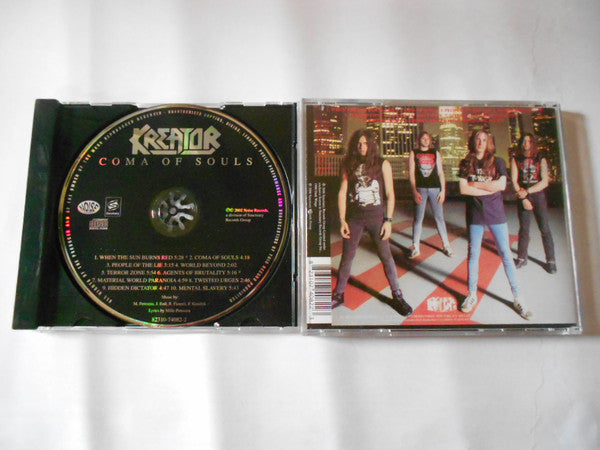 Kreator CD Coma of souls thrash metal speed 1990 2006  pleasure to kill