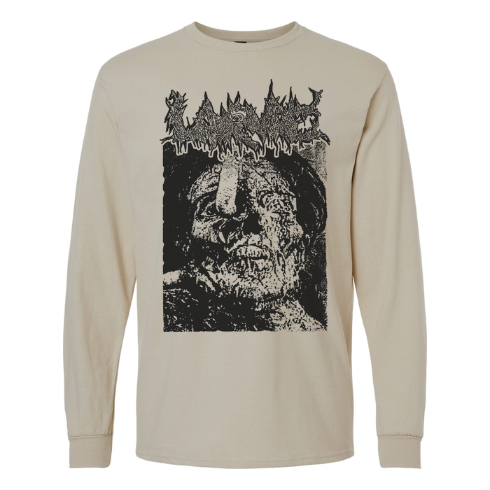 Larvae Lust for the Dead long sleeve sand front