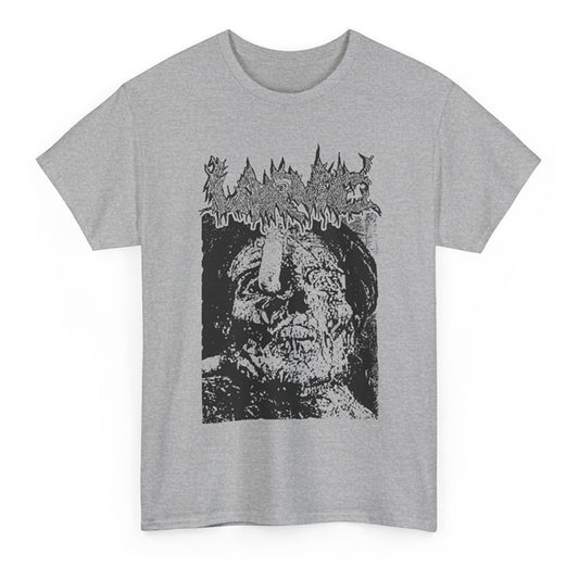 Larvae Lust for the Dead T shirt Athletic gray