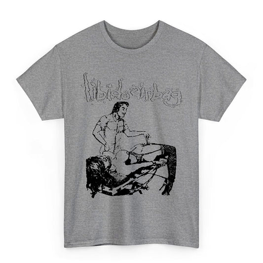 Libido Airbag " Unshaved " T Shirt Athletic Gray