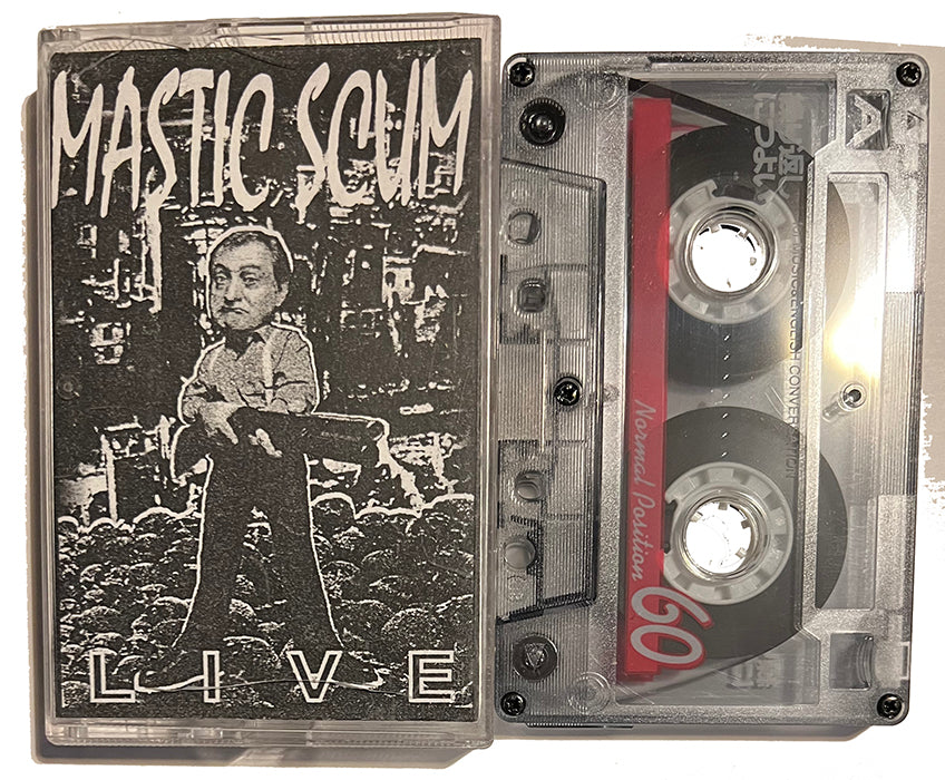 Mastic Scum - Live - Cassette Tape