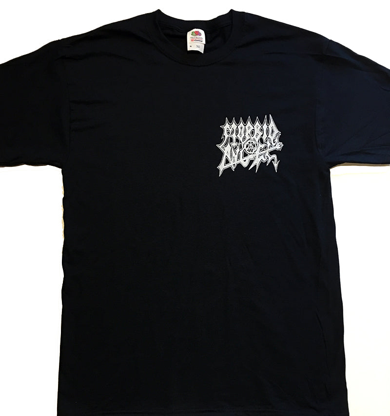 MORBID ANGEL T shirt Black Pocket Print Logo tee death metal pocket print shirt
